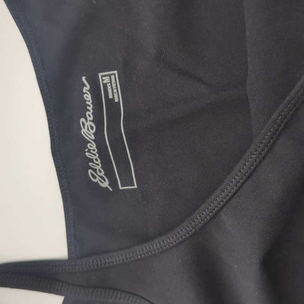 Eddie Bauer Layering Tank Black size Medium NWT - Picture 4 of 8